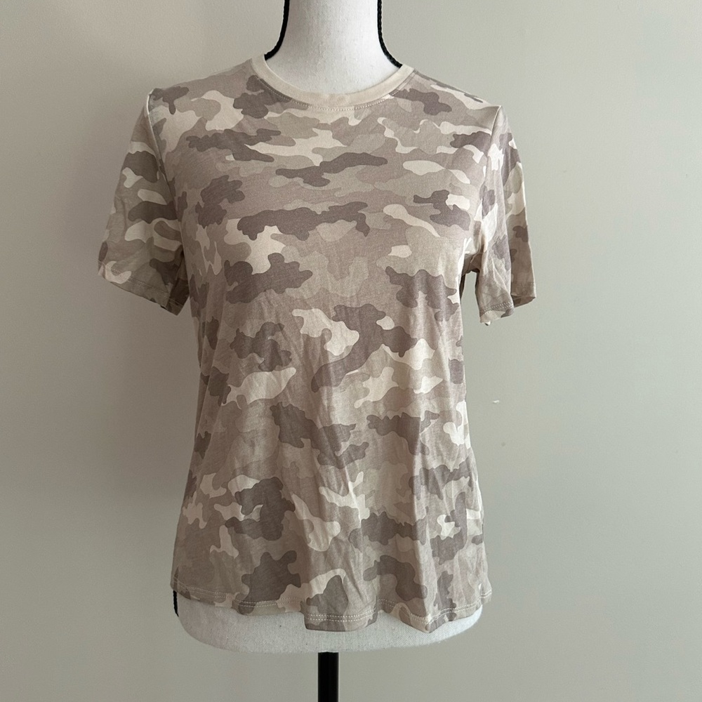 ATM Camouflage Print Women's Top